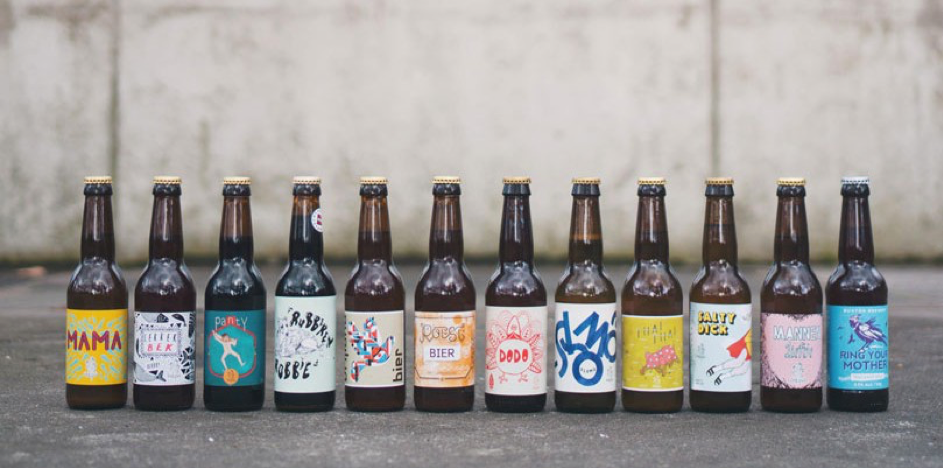 Deze biertjes worden in Amsterdam gebrouwen