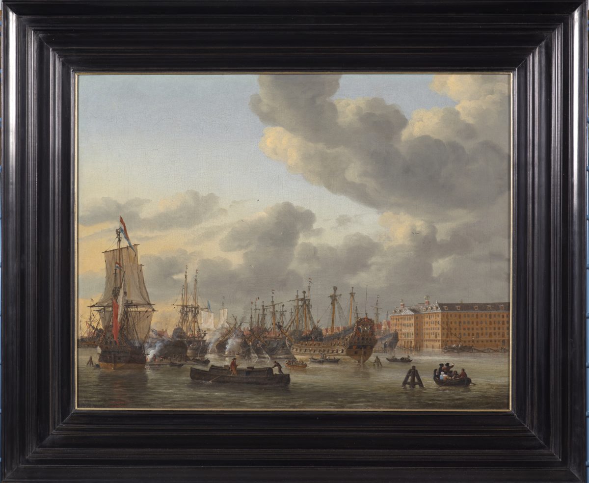 The Oosterdok  anchored in Amsterdam’s history
